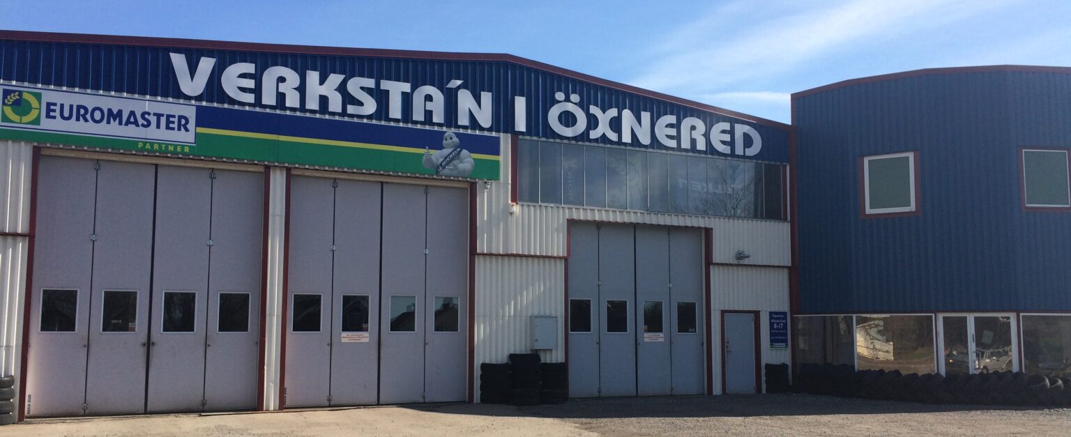 Verkstan i Öxnered Fasad